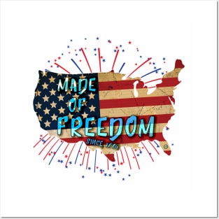 Freedom Tee Posters and Art